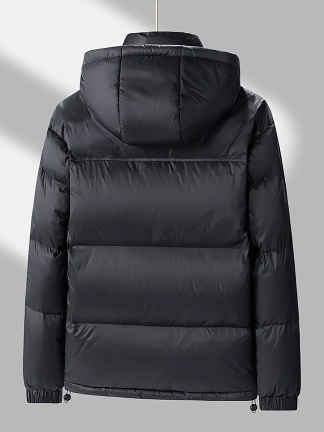 Men's Full Size Lightweight Hooded Puffer Jacket Plus Size - PBNJ FASHIONS