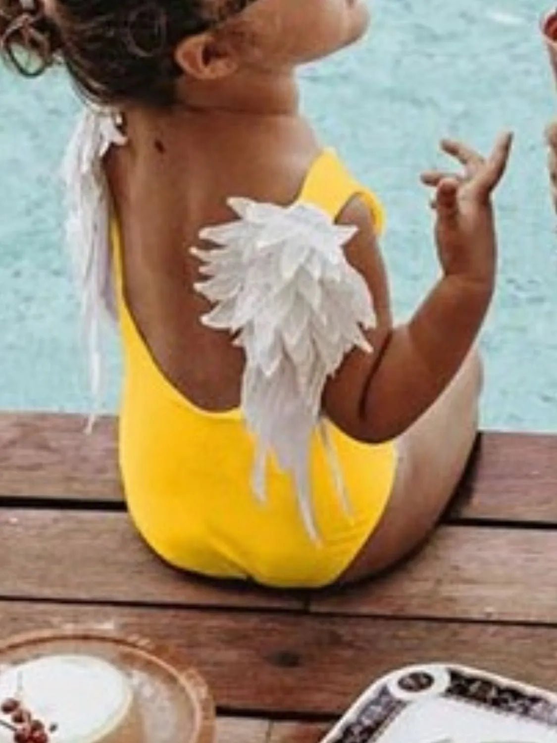 Backless Wide Strap Parent - Child Swimwear - PBNJ FASHIONS