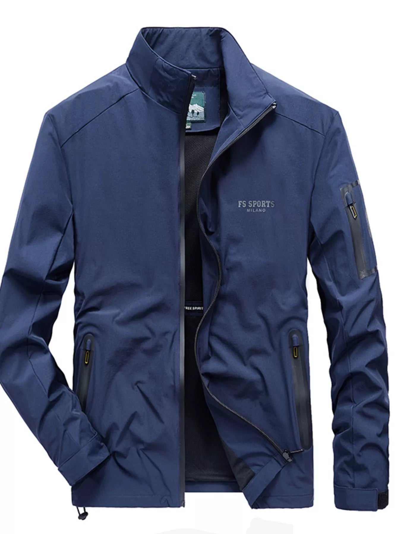 Men's Plus Size Lightweight Zip Up Jacket - PBNJ FASHIONS