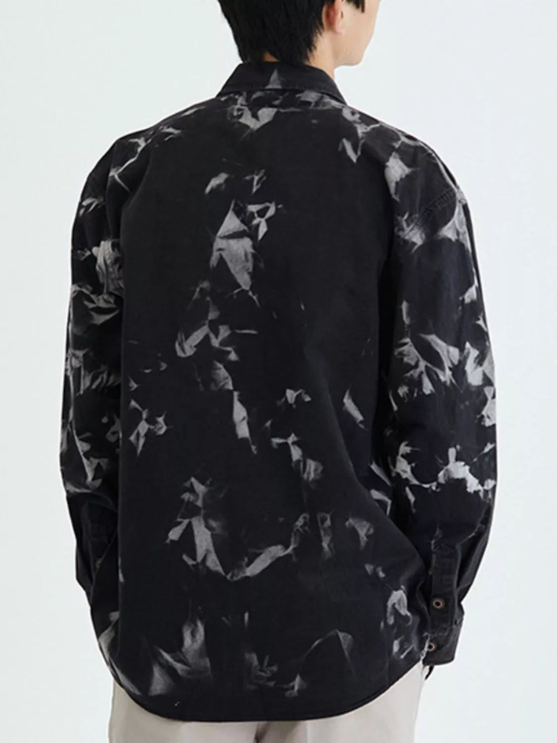 Men's Plus Size Printed Button Up Shirt - PBNJ FASHIONS