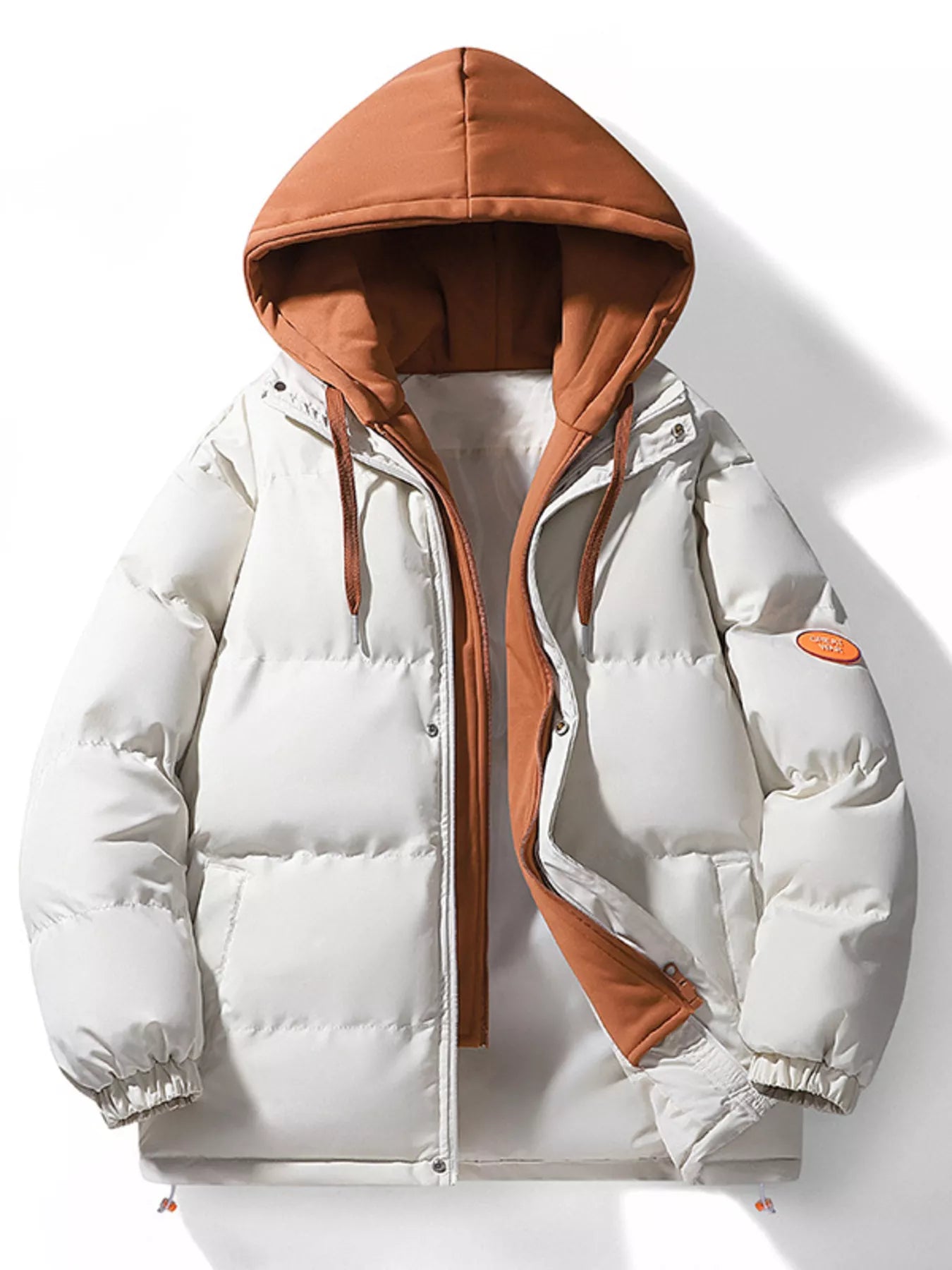 Men's Plus Size Hooded Padded Puffer Jacket - PBNJ FASHIONS
