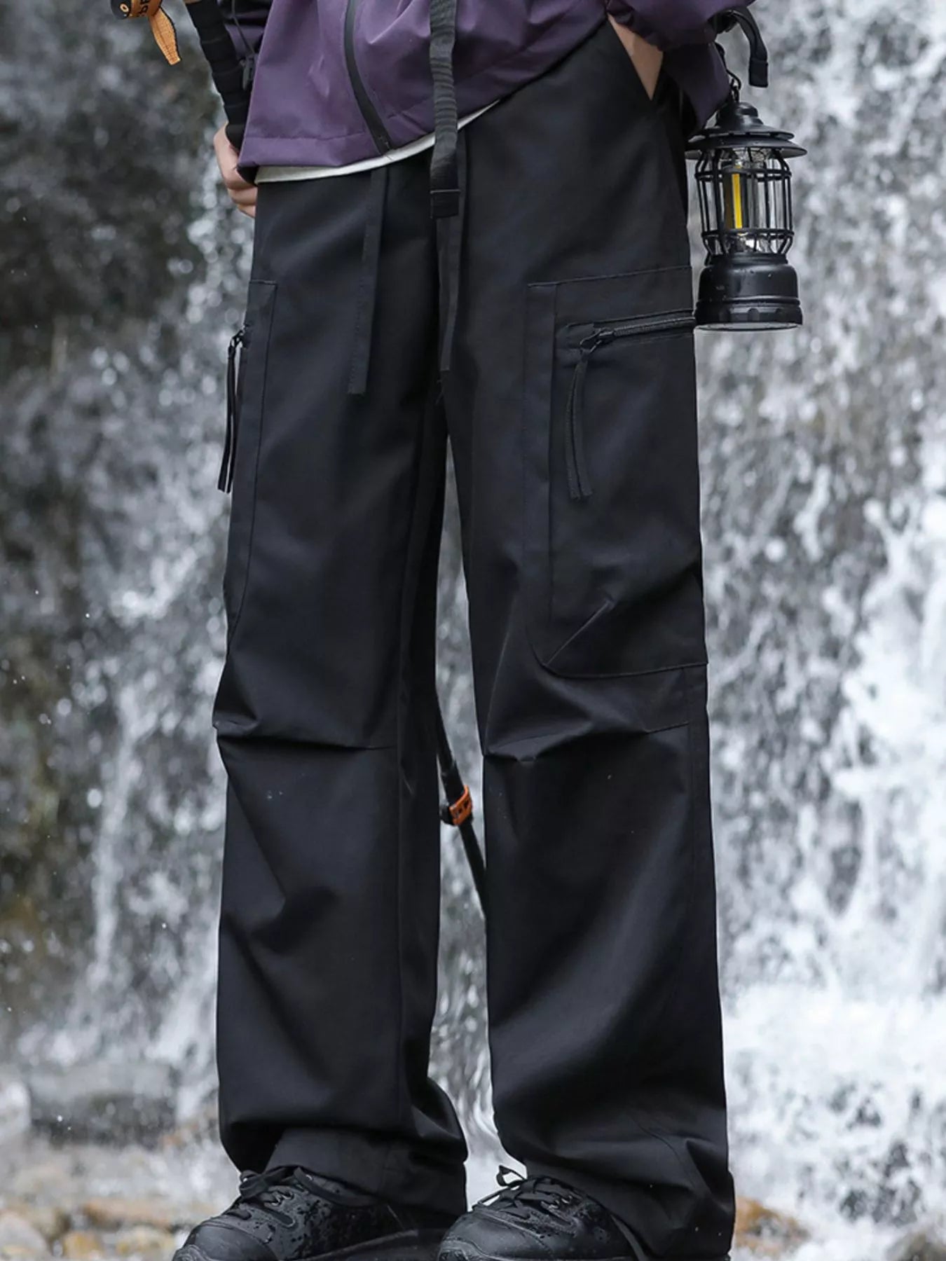 Men's Plus Size Loose Fit Multi - Pocket Cargo Pants - PBNJ FASHIONS