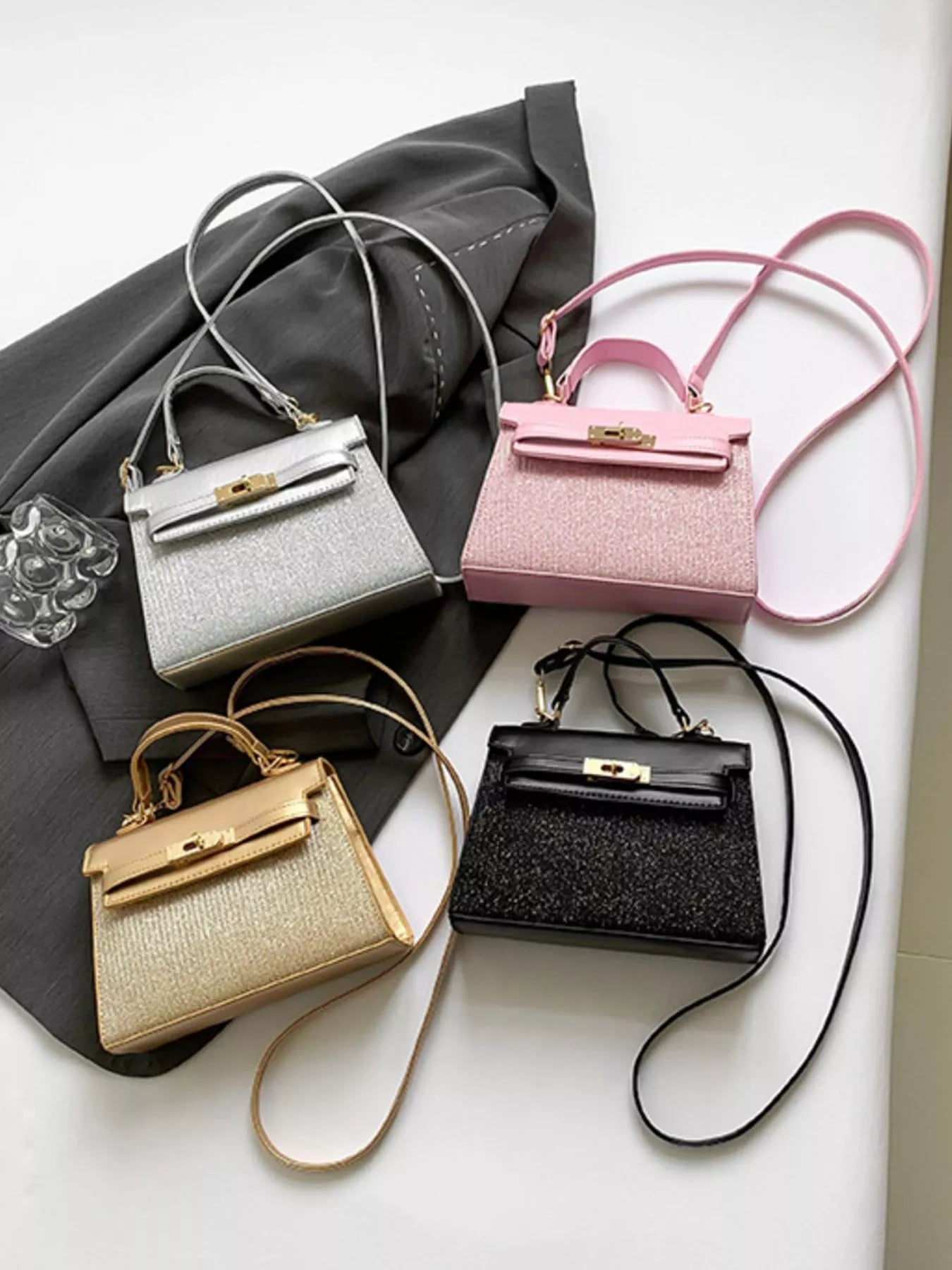 Adjustable Strap Mini Crossbody Bag - PBNJ FASHIONS