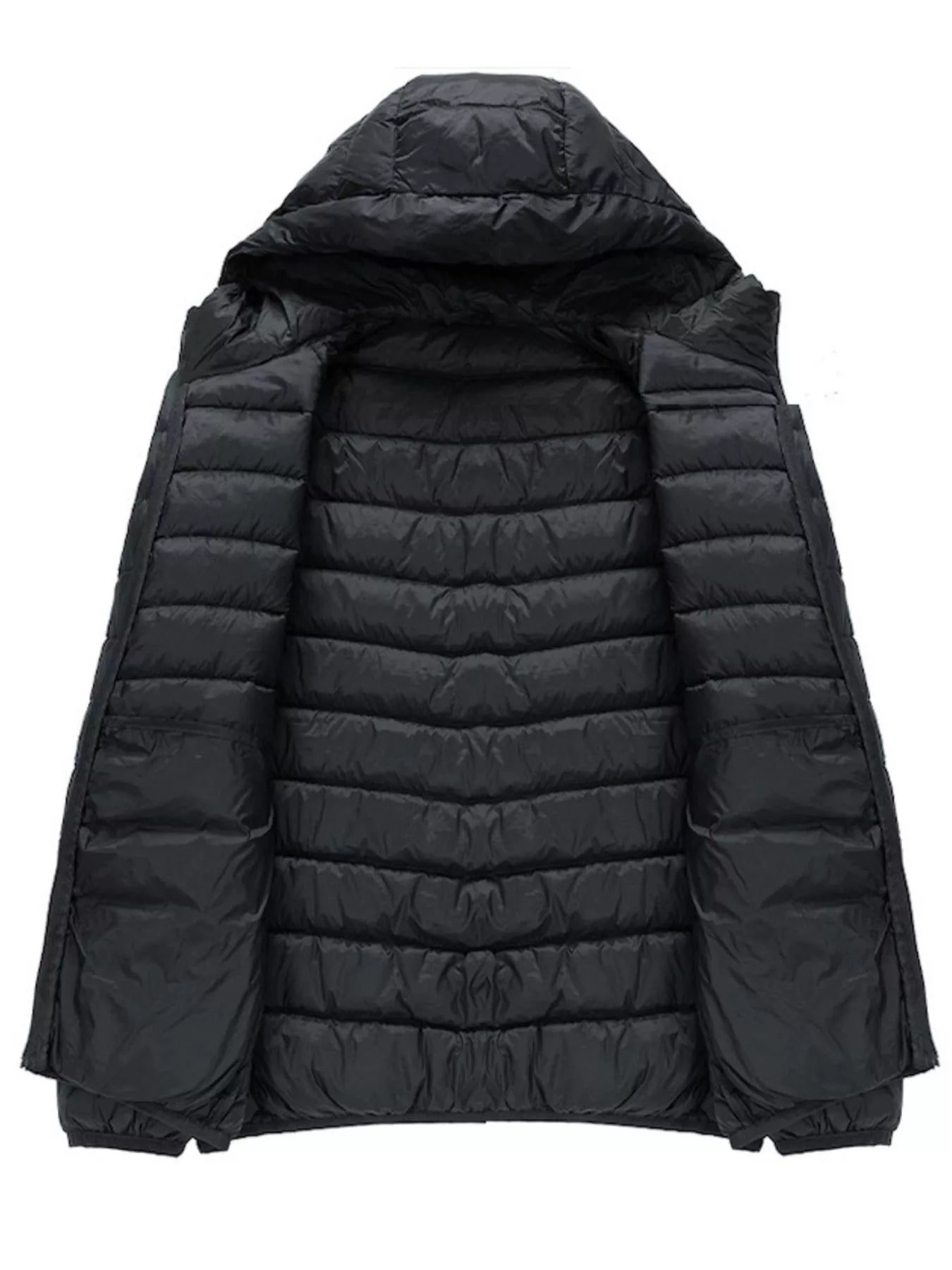 Men's Lightweight Zip Up Hooded Jacket - PBNJ FASHIONS
