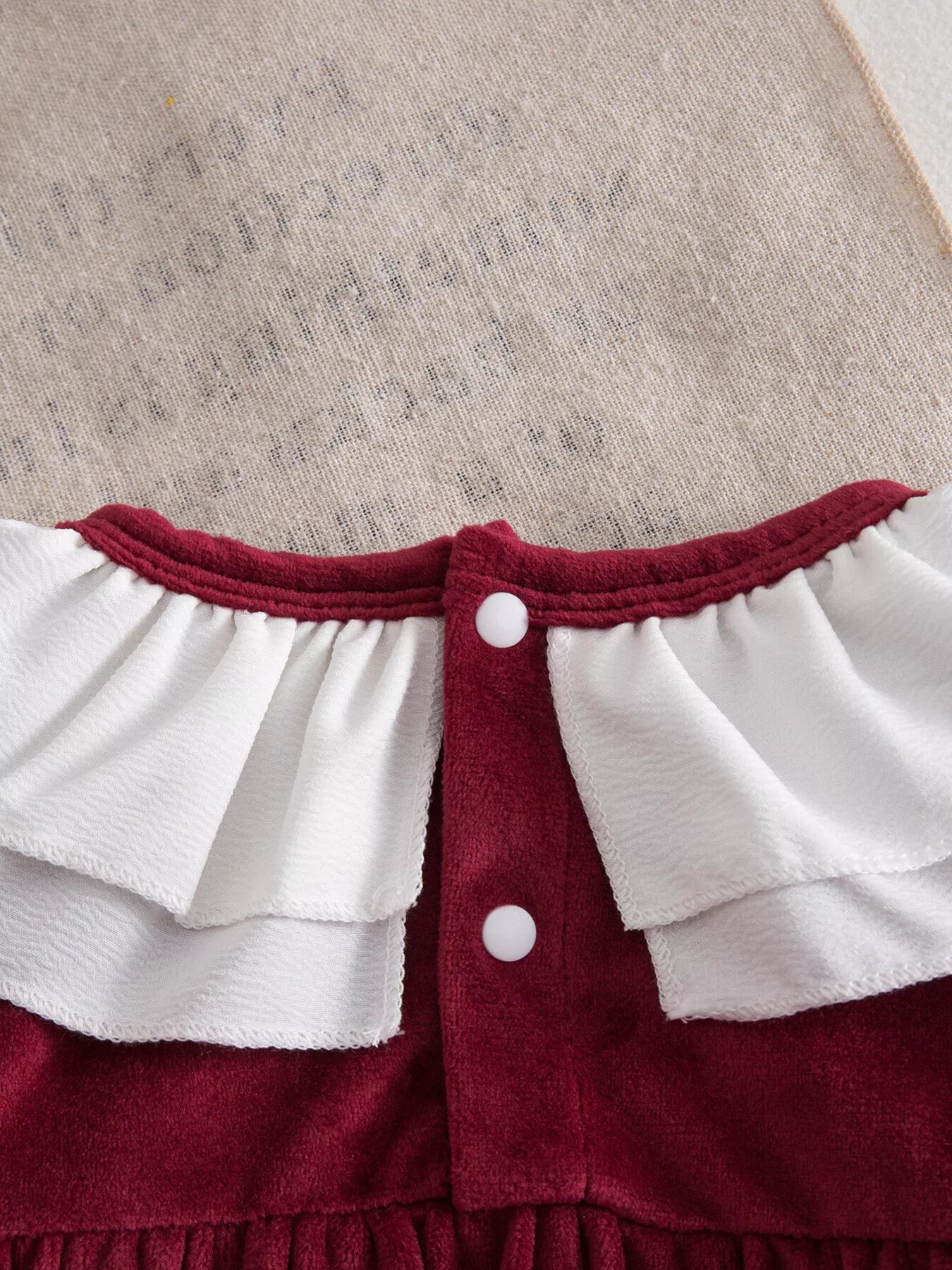 Children's Christmas Velvet Bodysuit and Socks Set - PBNJ FASHIONS