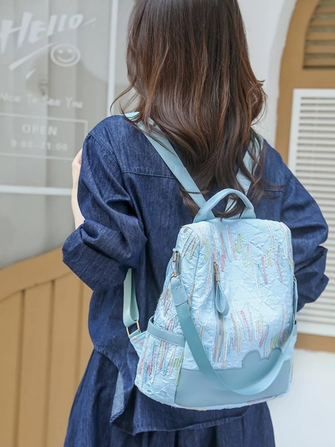 Adjustable Strap Backpack Bag - PBNJ FASHIONS