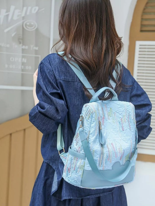 Adjustable Strap Backpack Bag - PBNJ FASHIONS