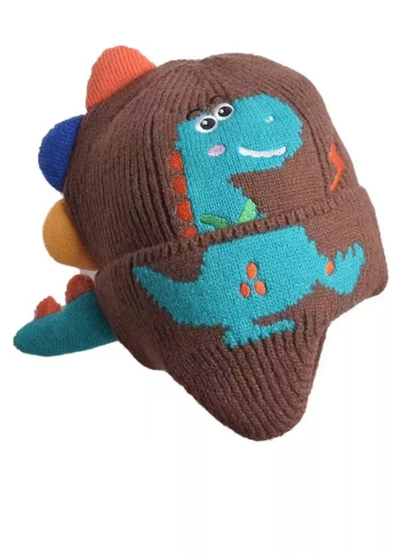Children's Dinosaur Knitted Hat - PBNJ FASHIONS