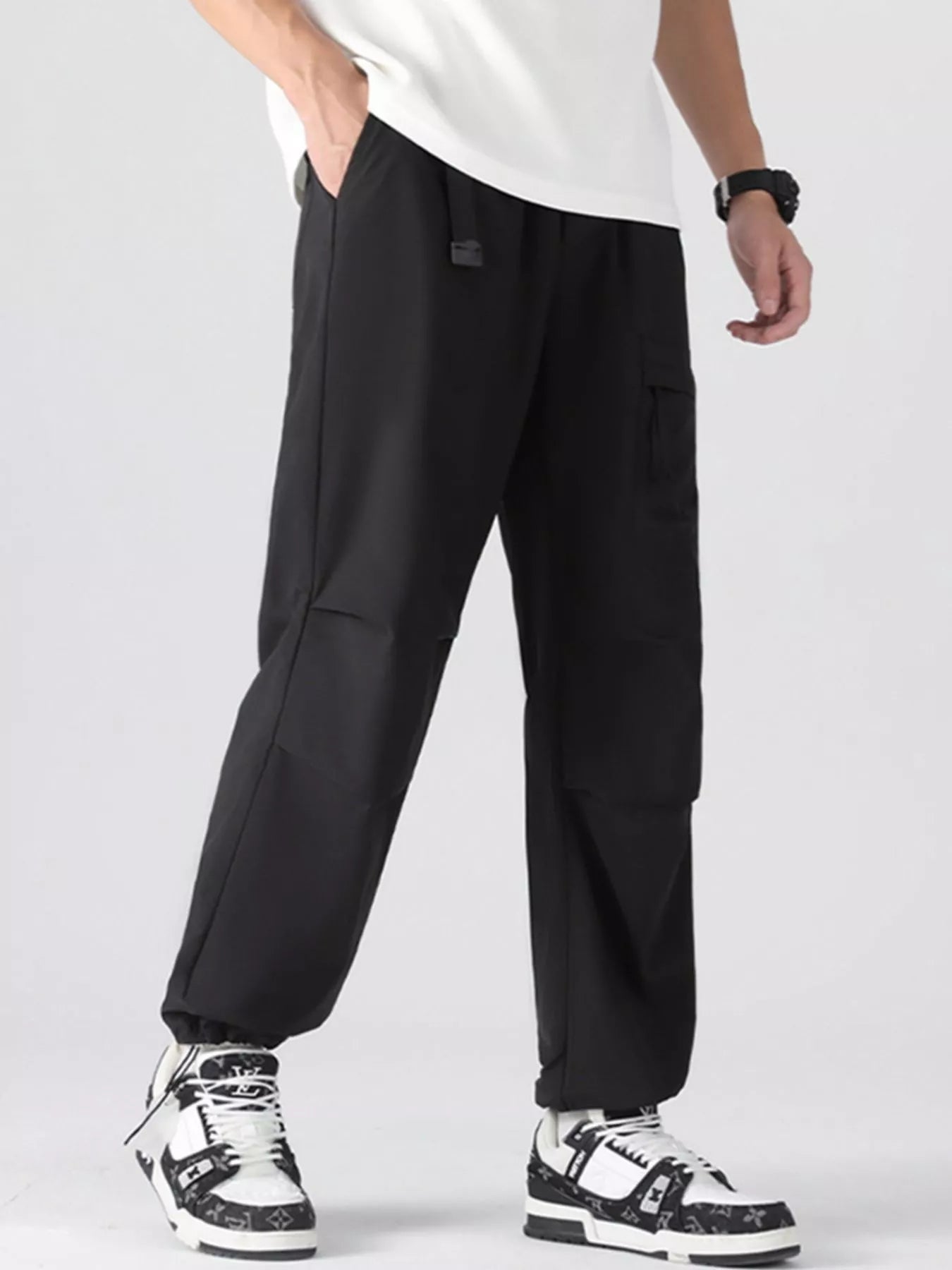 Men's Plus Size Loose Fit Cargo Pants - PBNJ FASHIONS