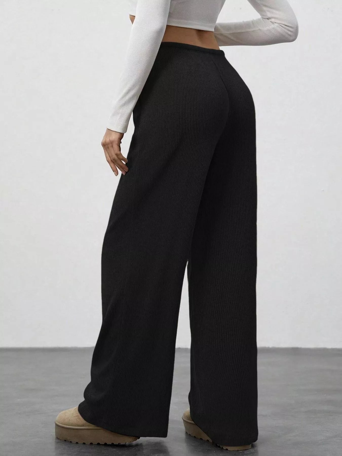 Relaxed Fit Drawstring Pants - PBNJ FASHIONS