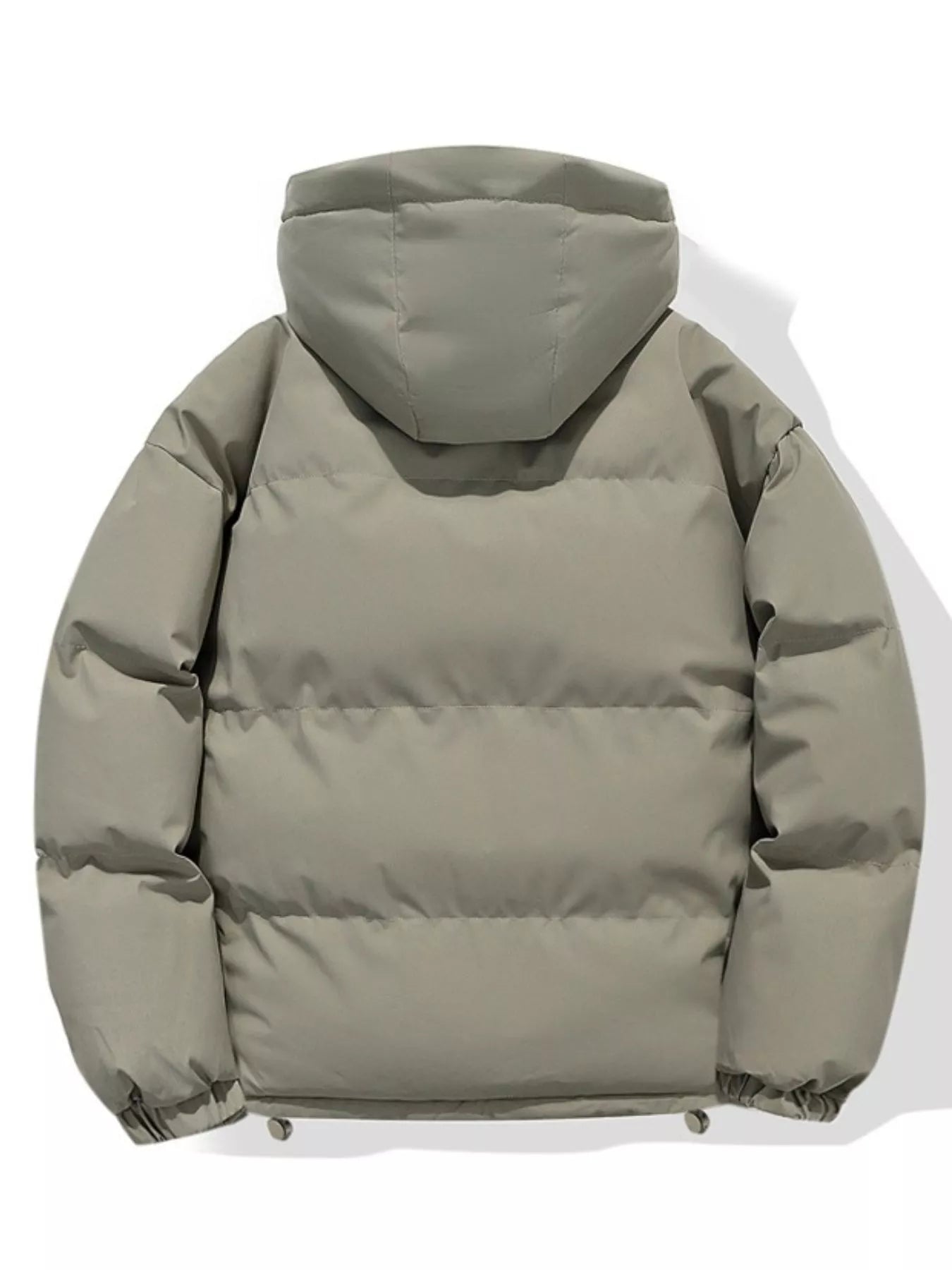 Men's Plus Size Hooded Padded Winter Coat - PBNJ FASHIONS