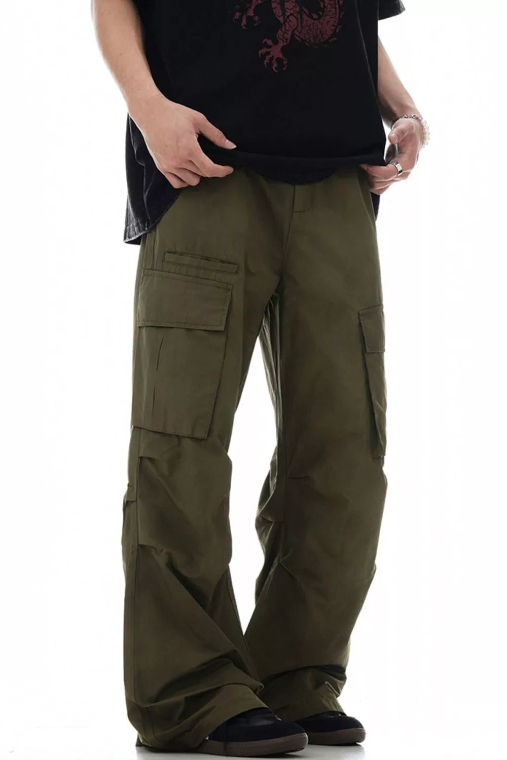 Men's Relaxed Fit Cargo Pants - PBNJ FASHIONS