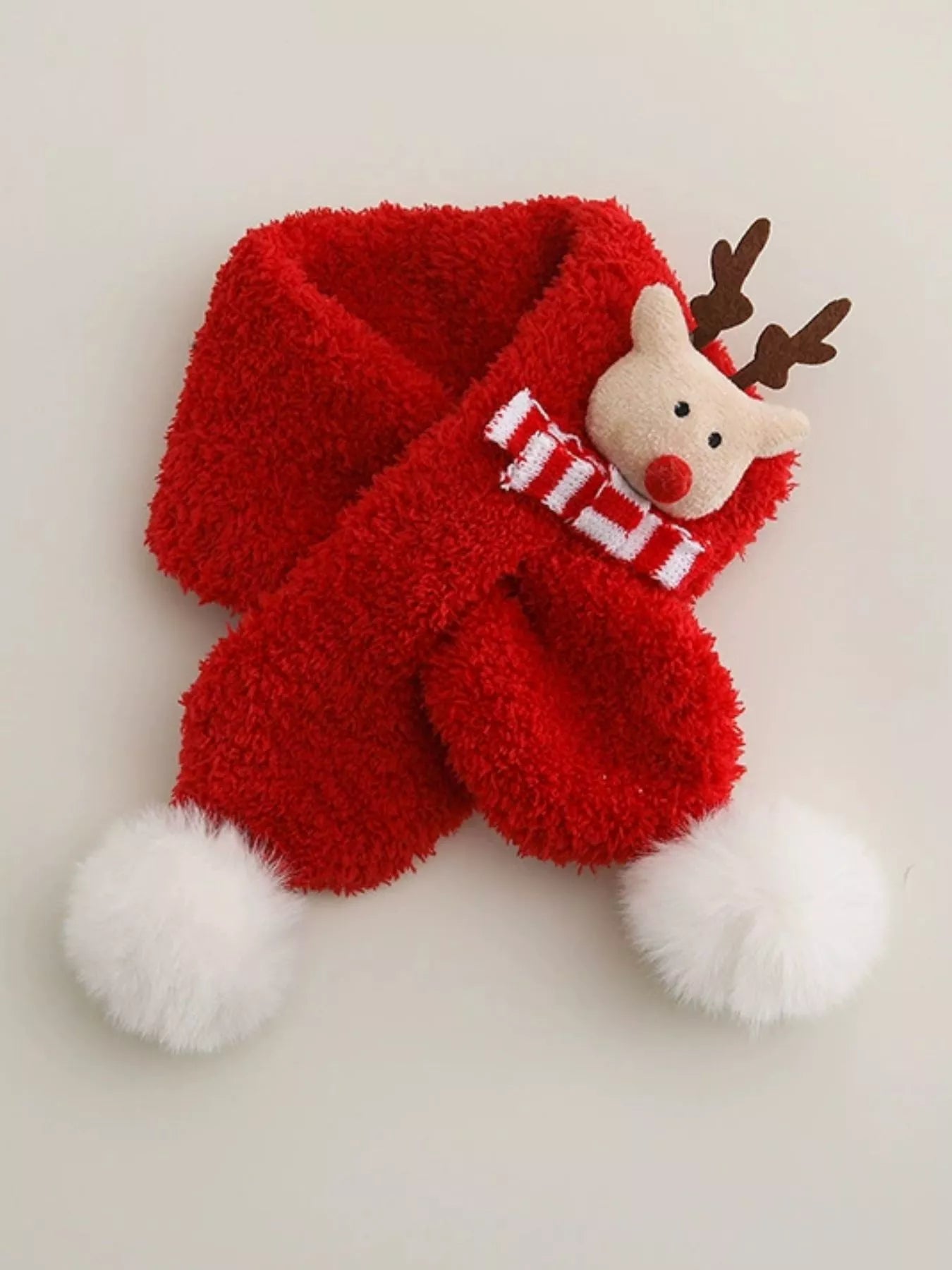 Children's Christmas Pom Pom Hat and Scarf Set - PBNJ FASHIONS
