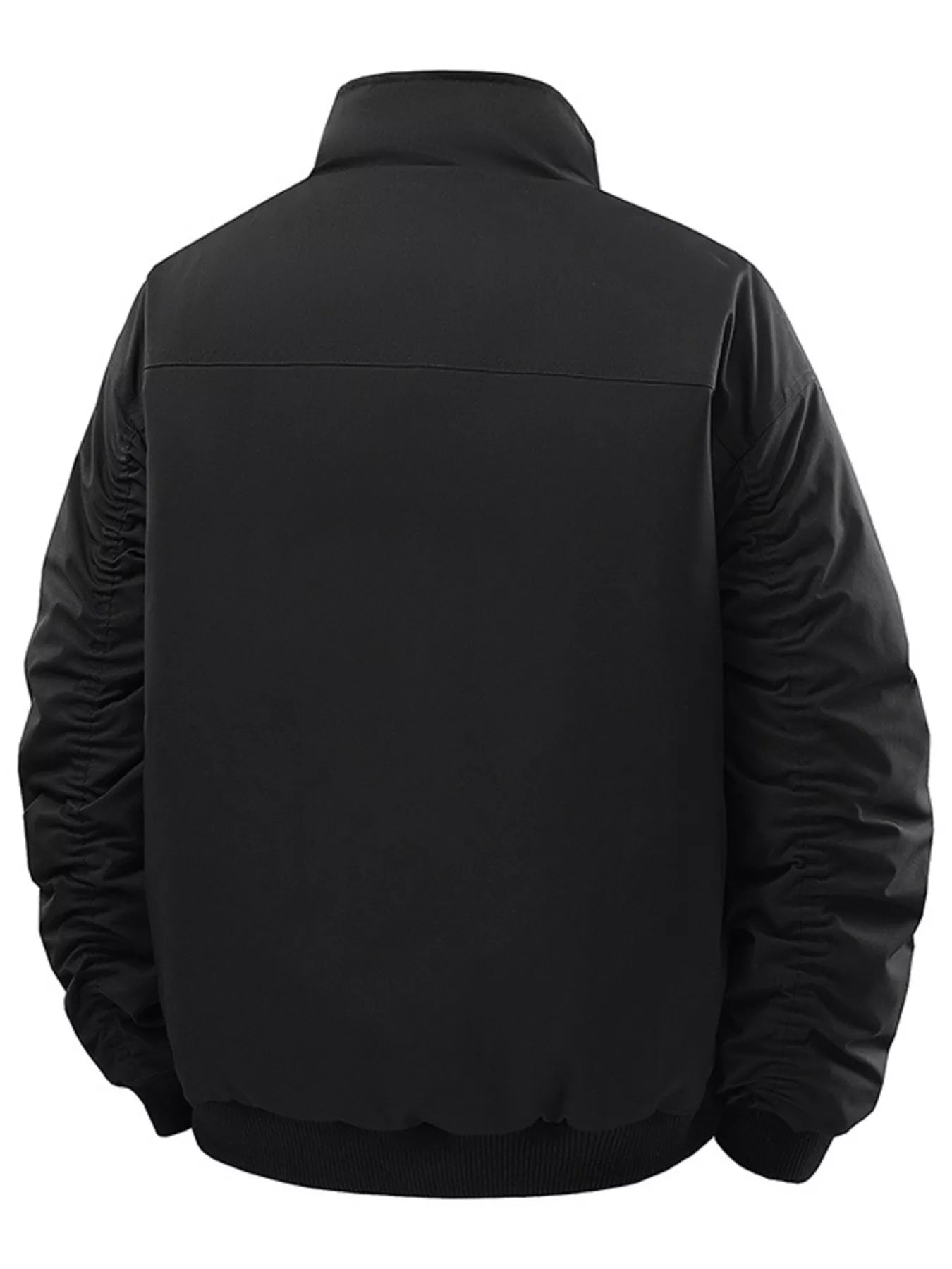 Men's Casual Stand Collar Lightweight Bomber Jacket - PBNJ FASHIONS