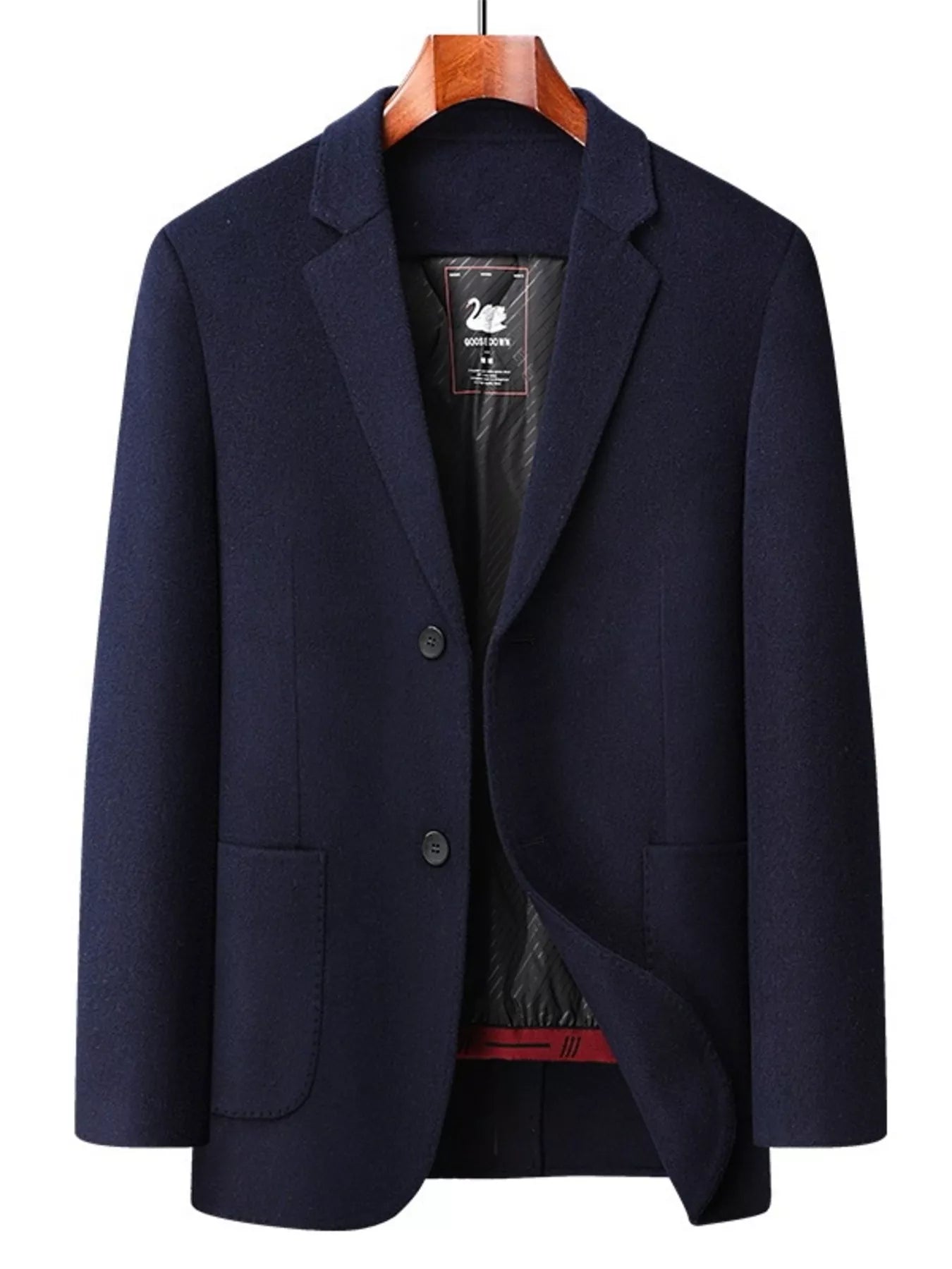 Men's Plus Size Button Up Long Sleeve Coat - PBNJ FASHIONS