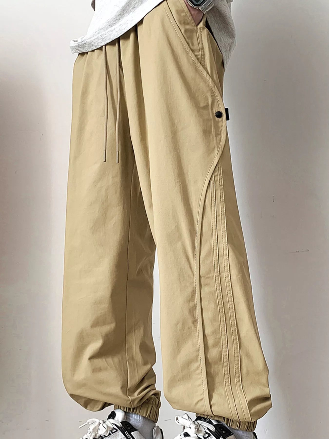 Men's Plus Size Relaxed Fit Cargo Pants - PBNJ FASHIONS