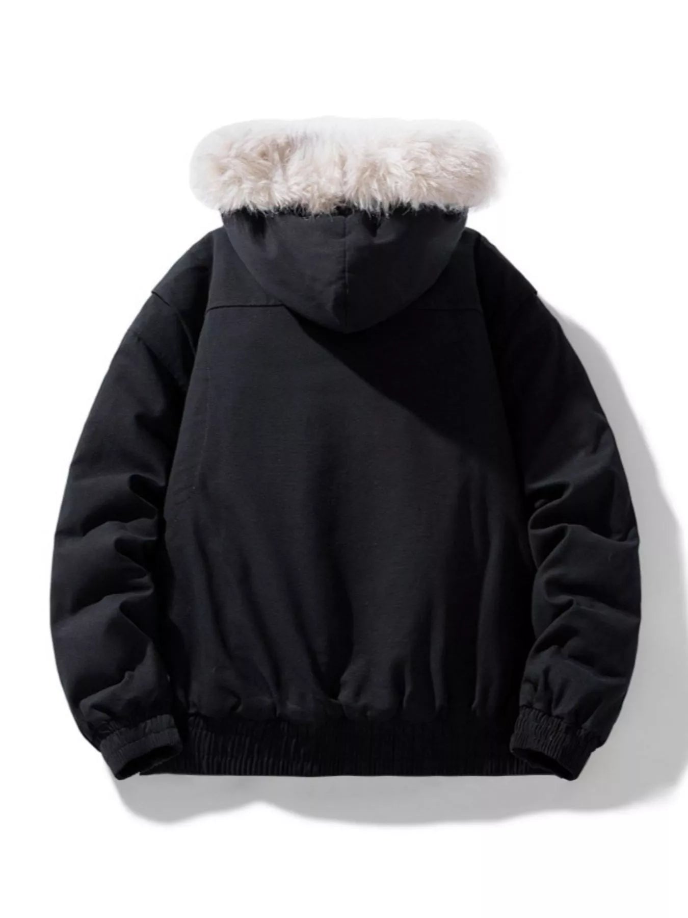 Men's Plus Size Zip Up Hooded Winter Coat - PBNJ FASHIONS