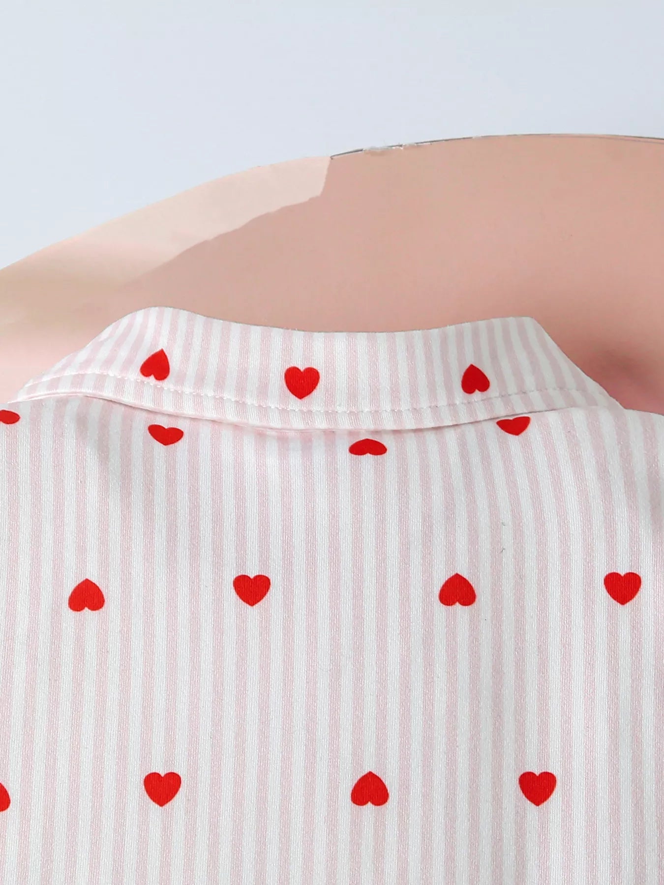 Children's Heart Print Bodysuit & Suspender Pants Set - PBNJ FASHIONS