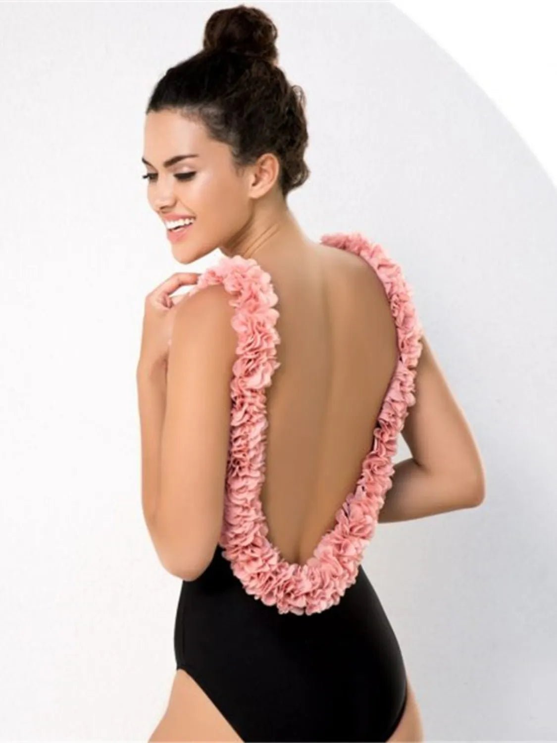 Backless Petal Strap Parent - Child Swimsuit - PBNJ FASHIONS