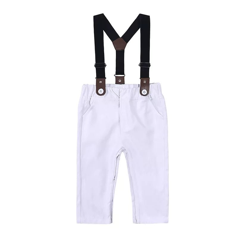 Children's Striped Shirt and Overall Set - PBNJ FASHIONS