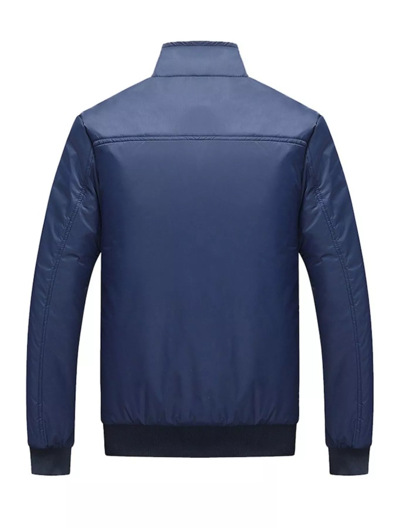 Men's Plus Size Casual Stand Collar Lightweight Jacket - PBNJ FASHIONS