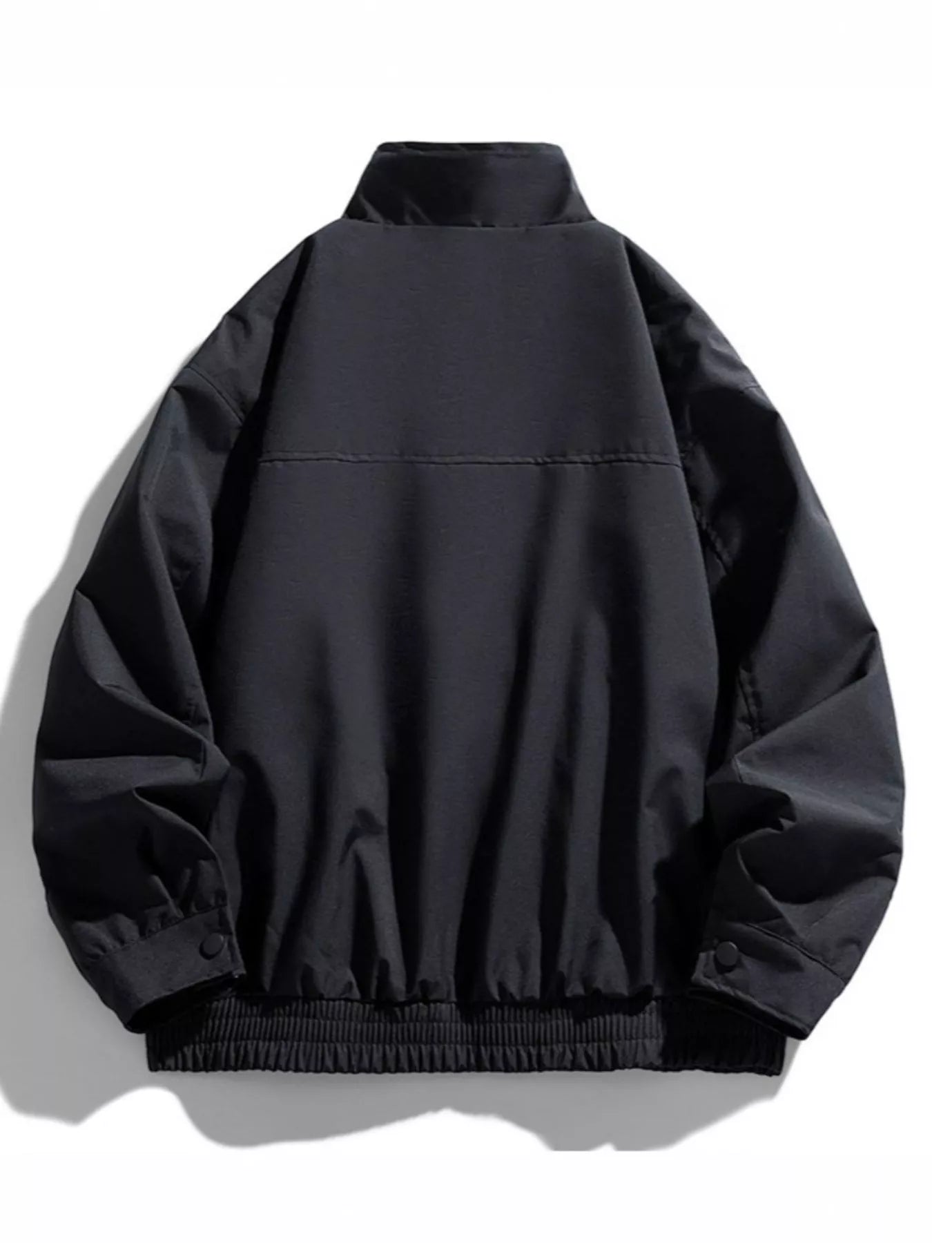Men's Plus Size Zip Up Casual Jacket - PBNJ FASHIONS