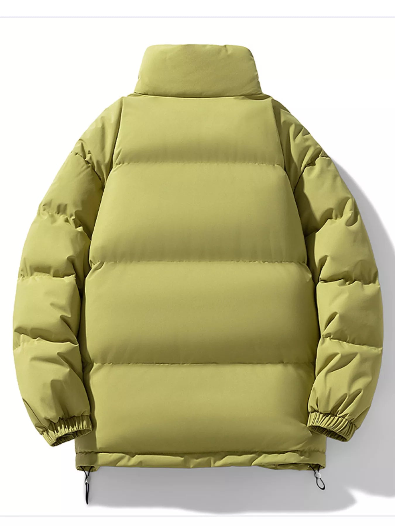 Men's Full Size Padded Stand Collar Winter Coat Plus Size - PBNJ FASHIONS