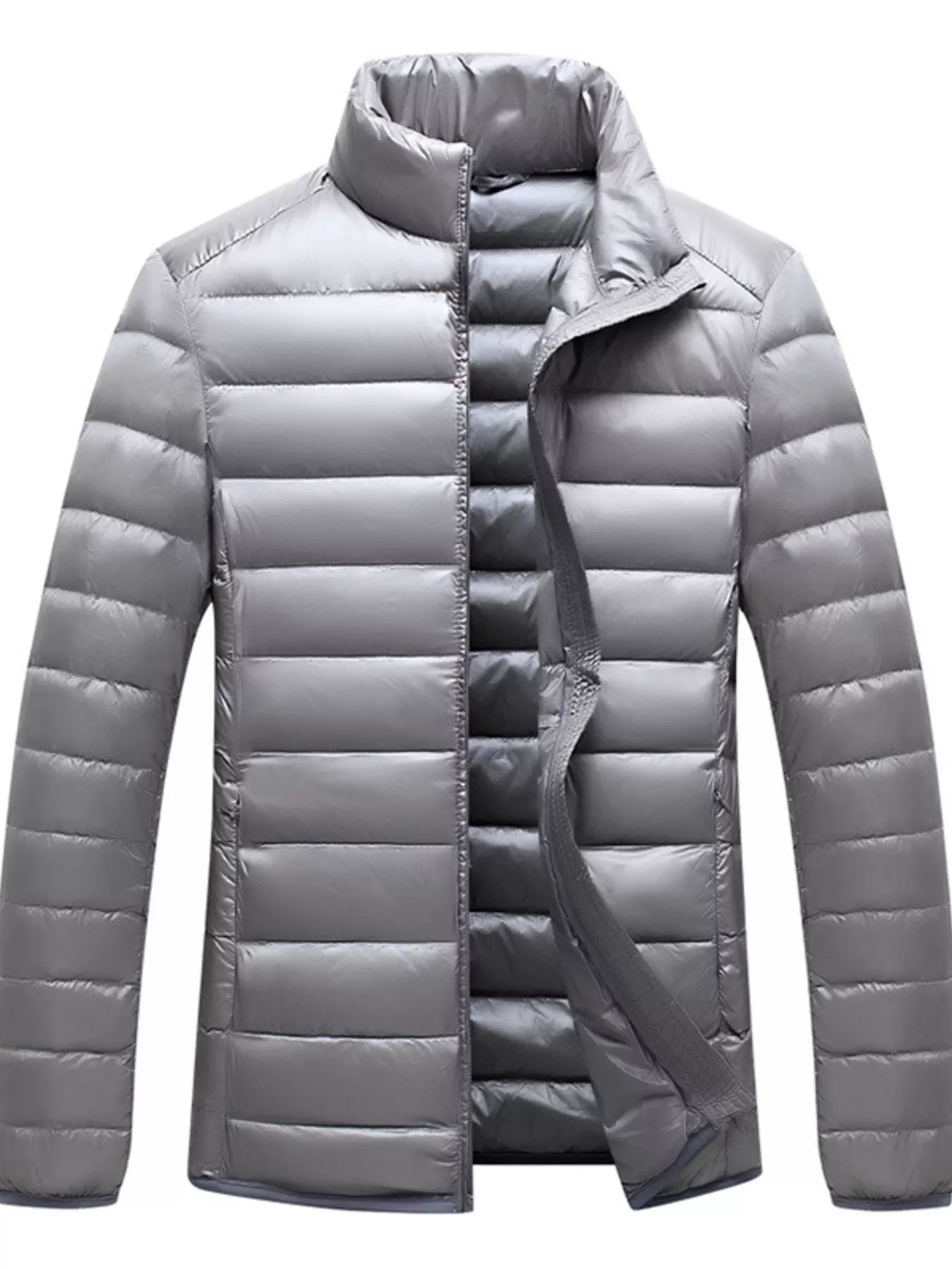 Men's Plus Size Lightweight Zip Up Jacket - PBNJ FASHIONS