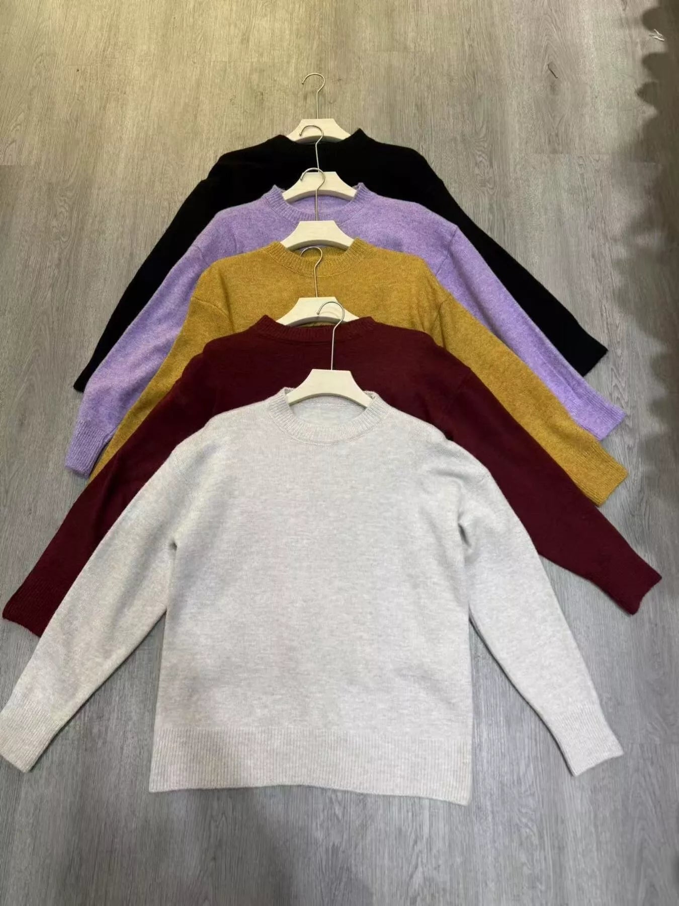 Full Size Cozy Knit Round Neck Oversized Sweater Plus Size - PBNJ FASHIONS
