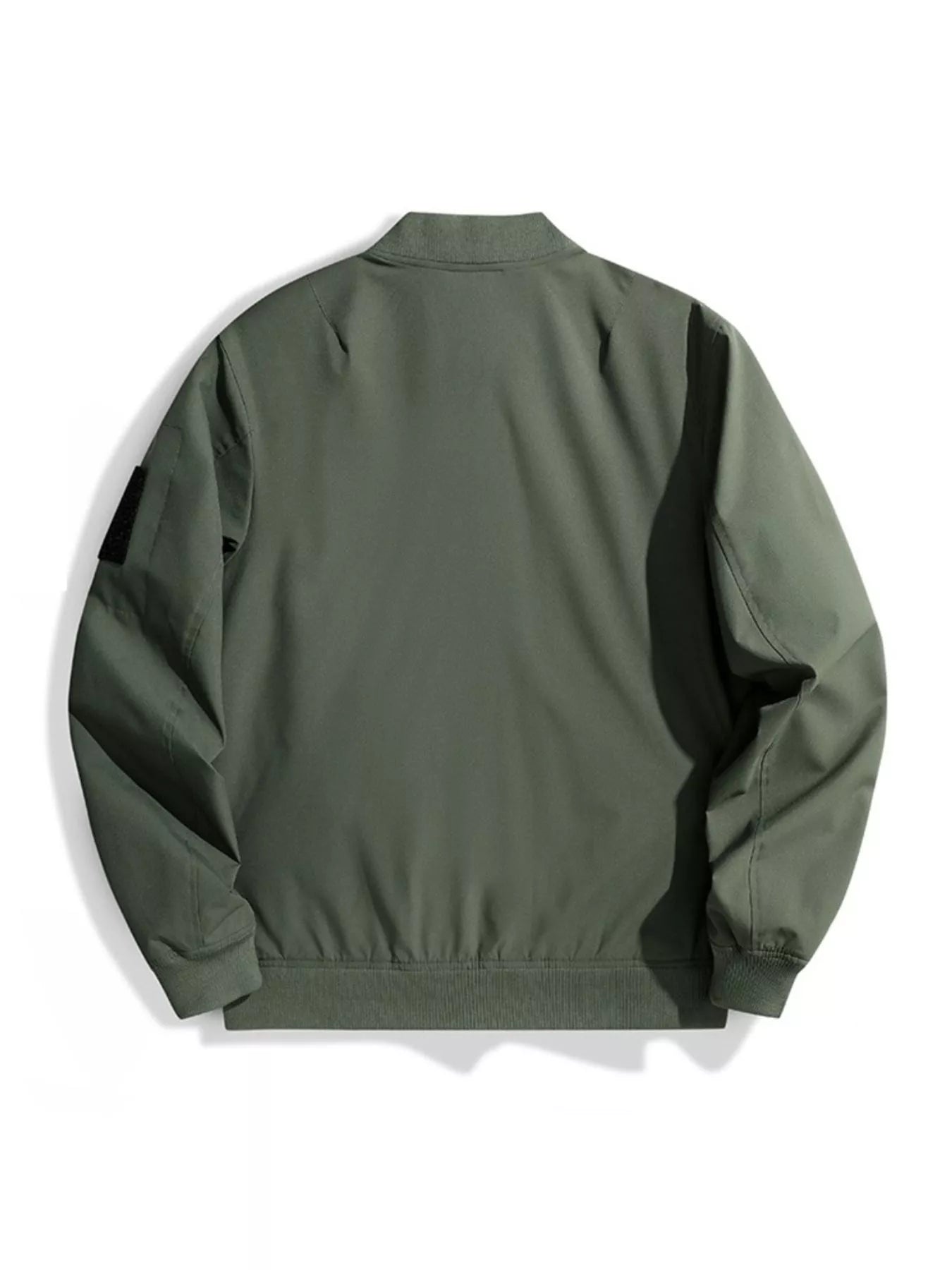Men's Plus Size Zip Up Long Sleeve Jacket - PBNJ FASHIONS