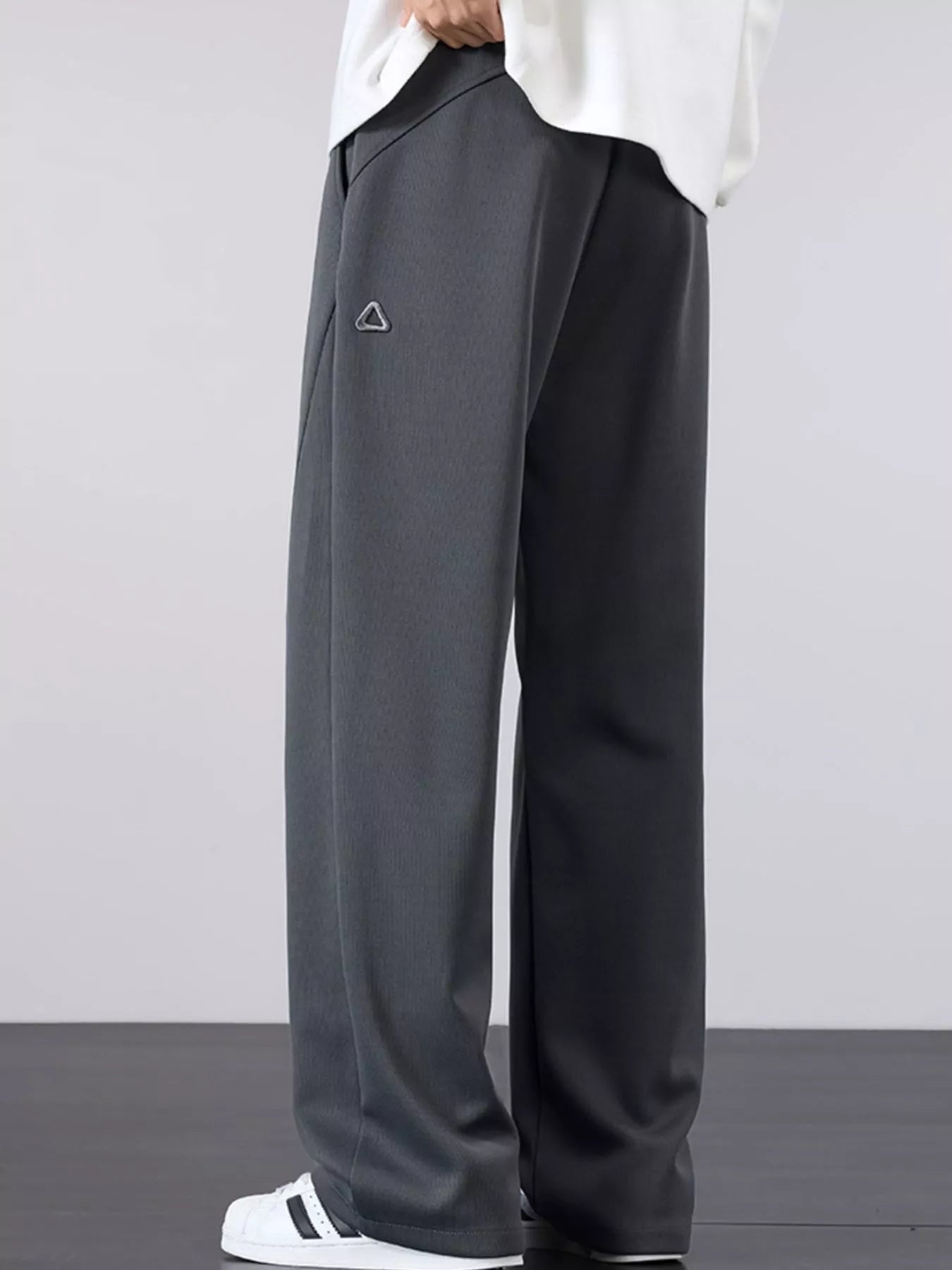 Men's Plus Size Casual Drawstring Wide Leg Pants - PBNJ FASHIONS