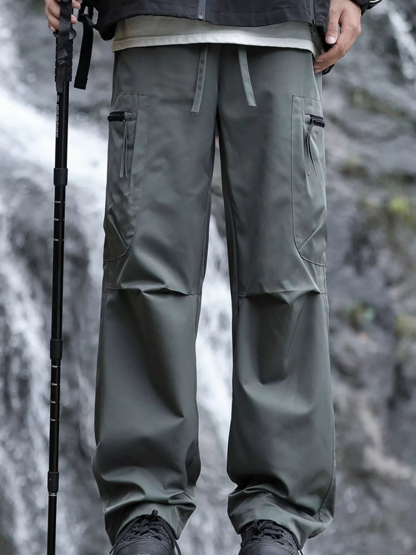 Men's Plus Size Loose Fit Multi - Pocket Cargo Pants - PBNJ FASHIONS