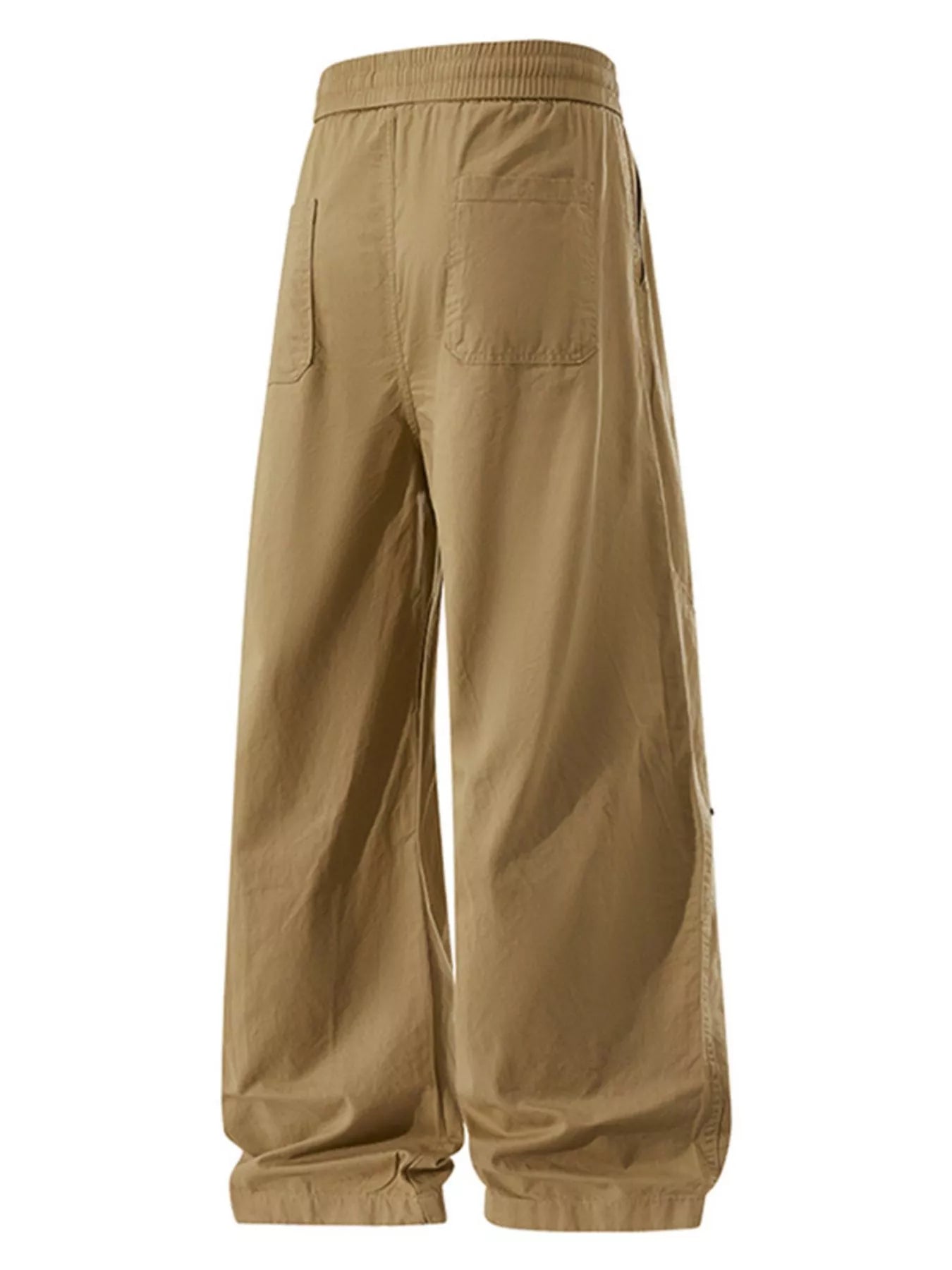 Men's Plus Size Drawstring Wide Leg Casual Pants - PBNJ FASHIONS