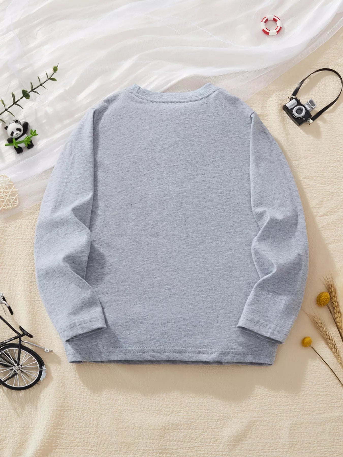 Children's Long Sleeve Shark Graphic T-Shirt - PBNJ FASHIONS