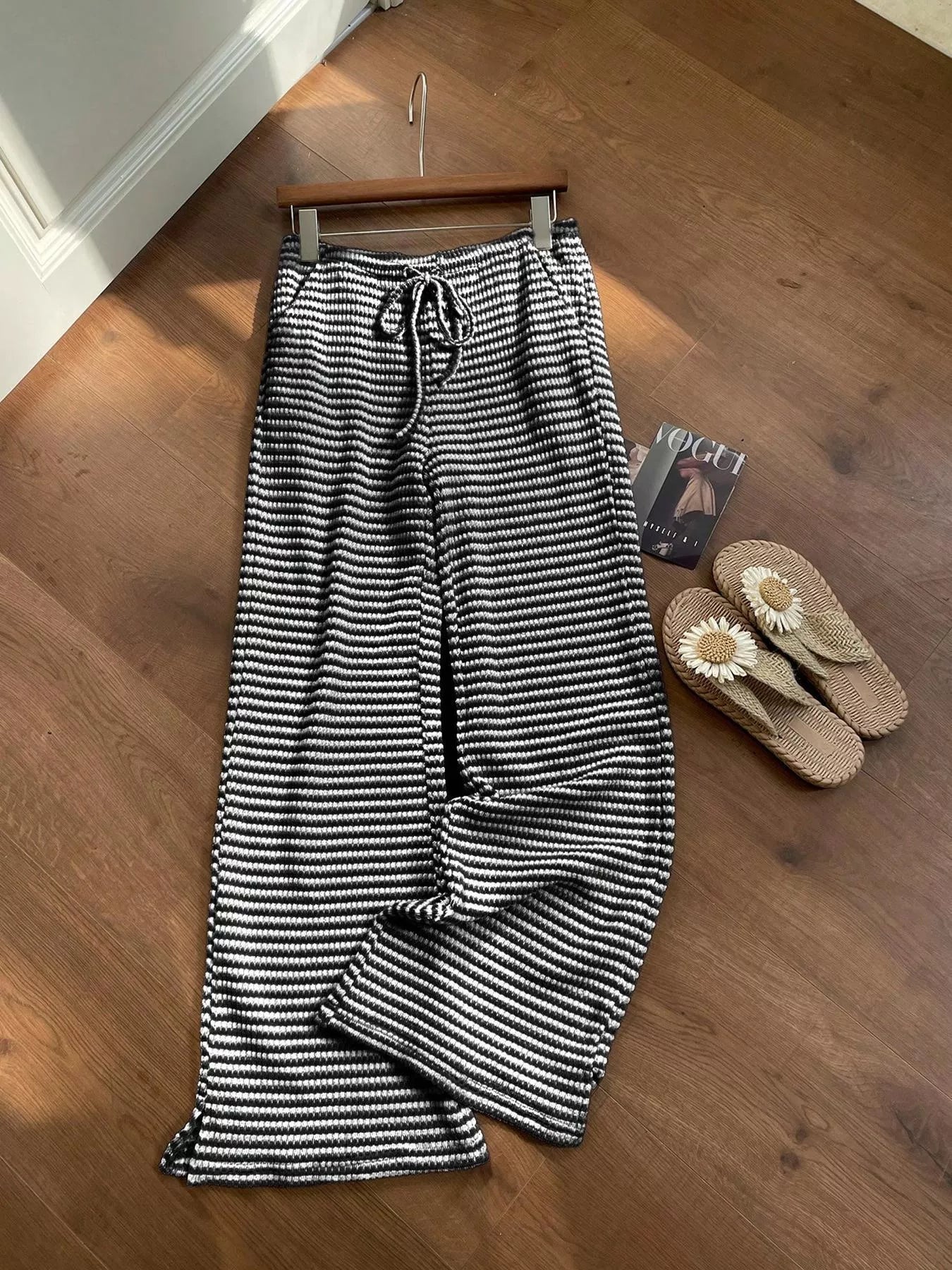 Wide Leg Pants: Comfort & Style in One Package - Black-S- - PBNJ FASHIONS
