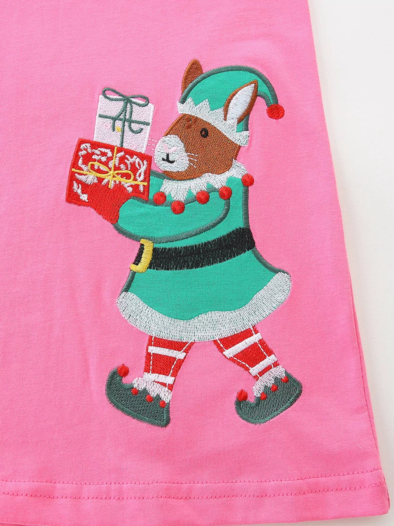 Children's Embroidered Long Sleeve Dress - PBNJ FASHIONS