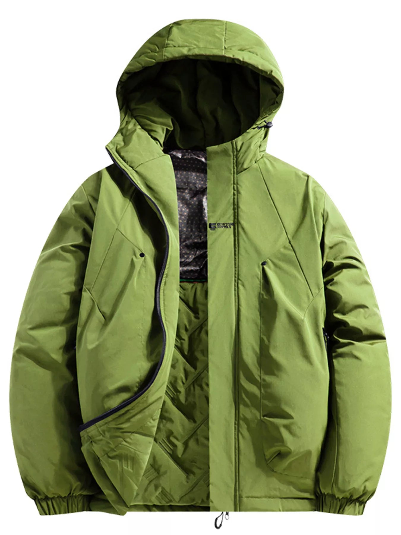 Men's Full Size Hooded Padded Winter Coat Plus Size - PBNJ FASHIONS