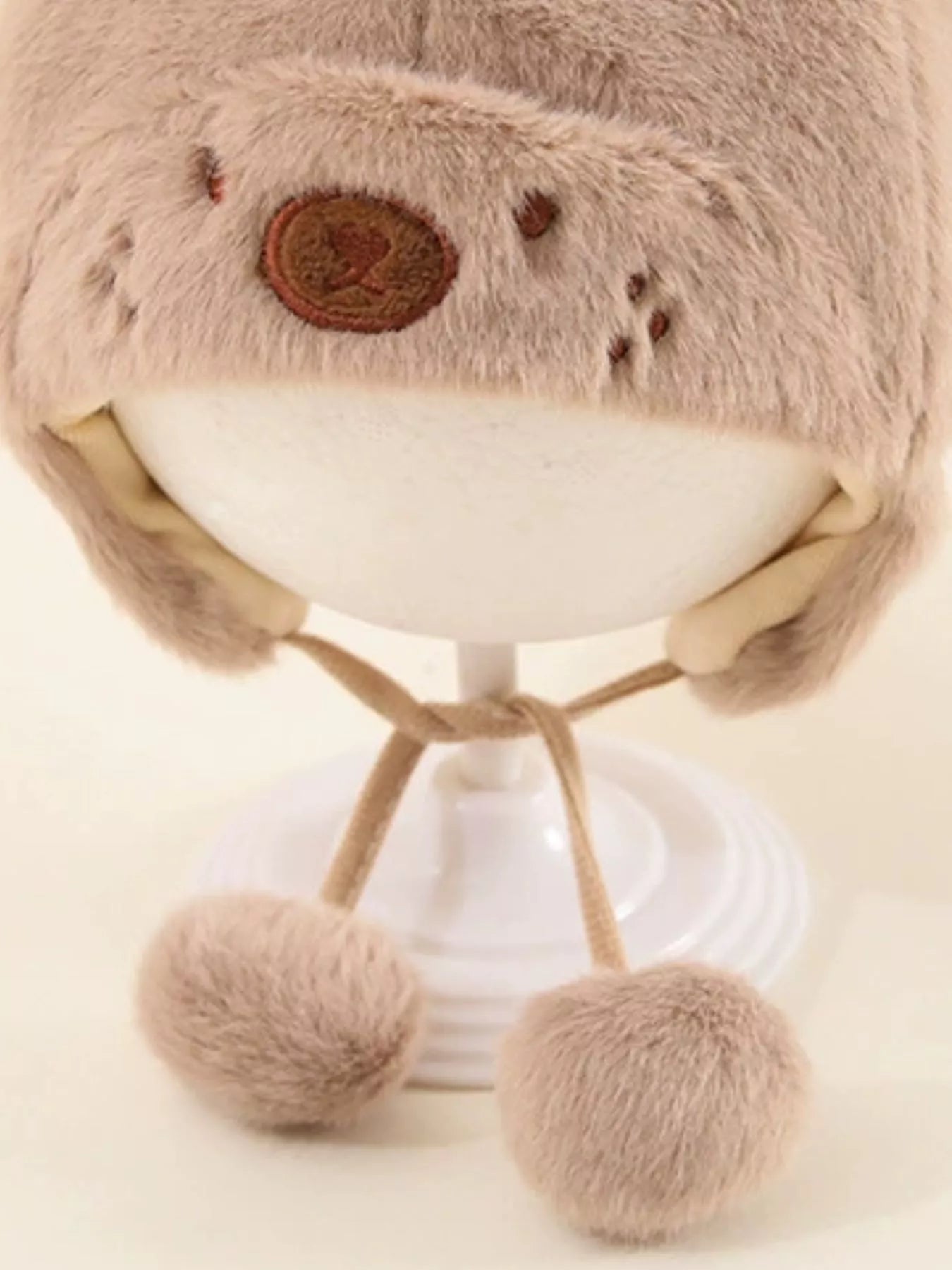 Children's Cute Bear Ear Plush Hat - PBNJ FASHIONS