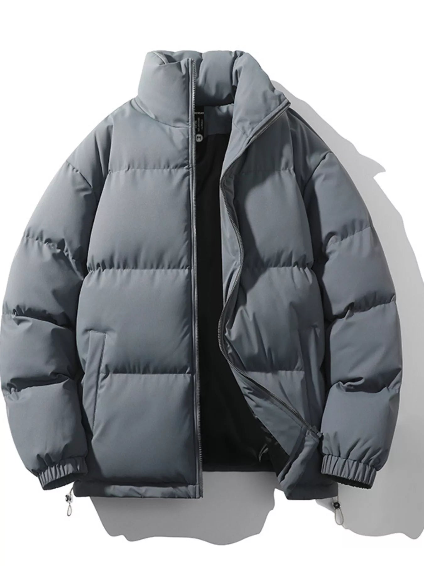Men's Full Size Padded Zip Up Puffer Jacket Plus Size - PBNJ FASHIONS