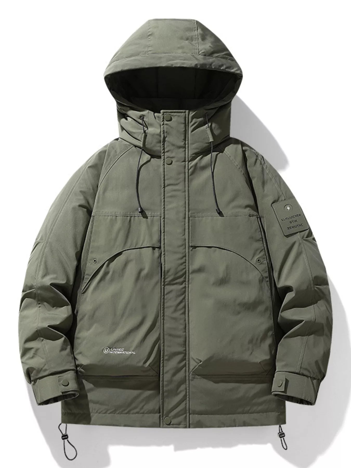 Men's Plus Size Hooded Padded Puffer Jacket - PBNJ FASHIONS
