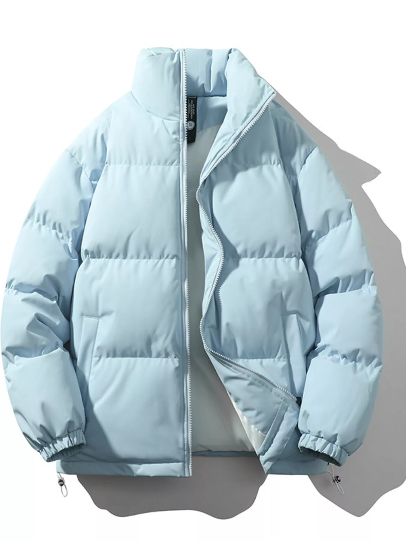 Men's Full Size Padded Zip Up Puffer Jacket Plus Size - PBNJ FASHIONS