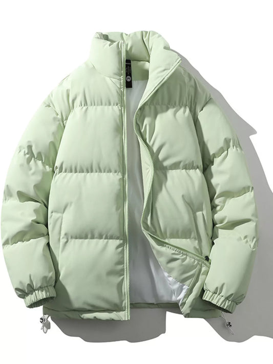 Men's Full Size Padded Zip Up Puffer Jacket Plus Size - PBNJ FASHIONS