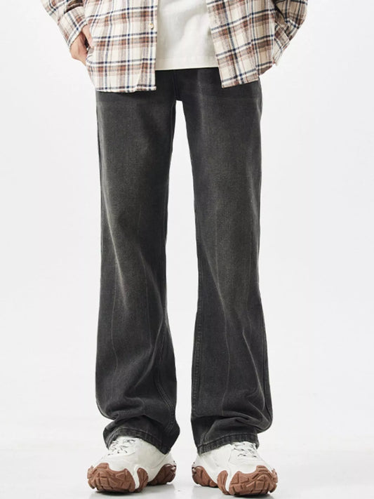 Men's Vintage Wash Relaxed Fit Jeans - PBNJ FASHIONS