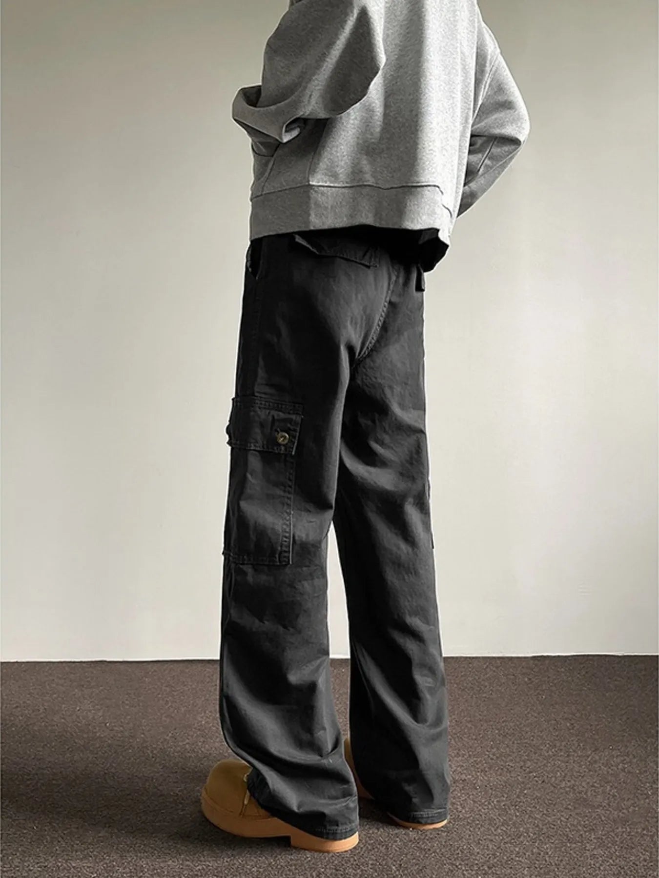 Men's Full Size Loose Fit Cargo Jeans Plus Size - PBNJ FASHIONS