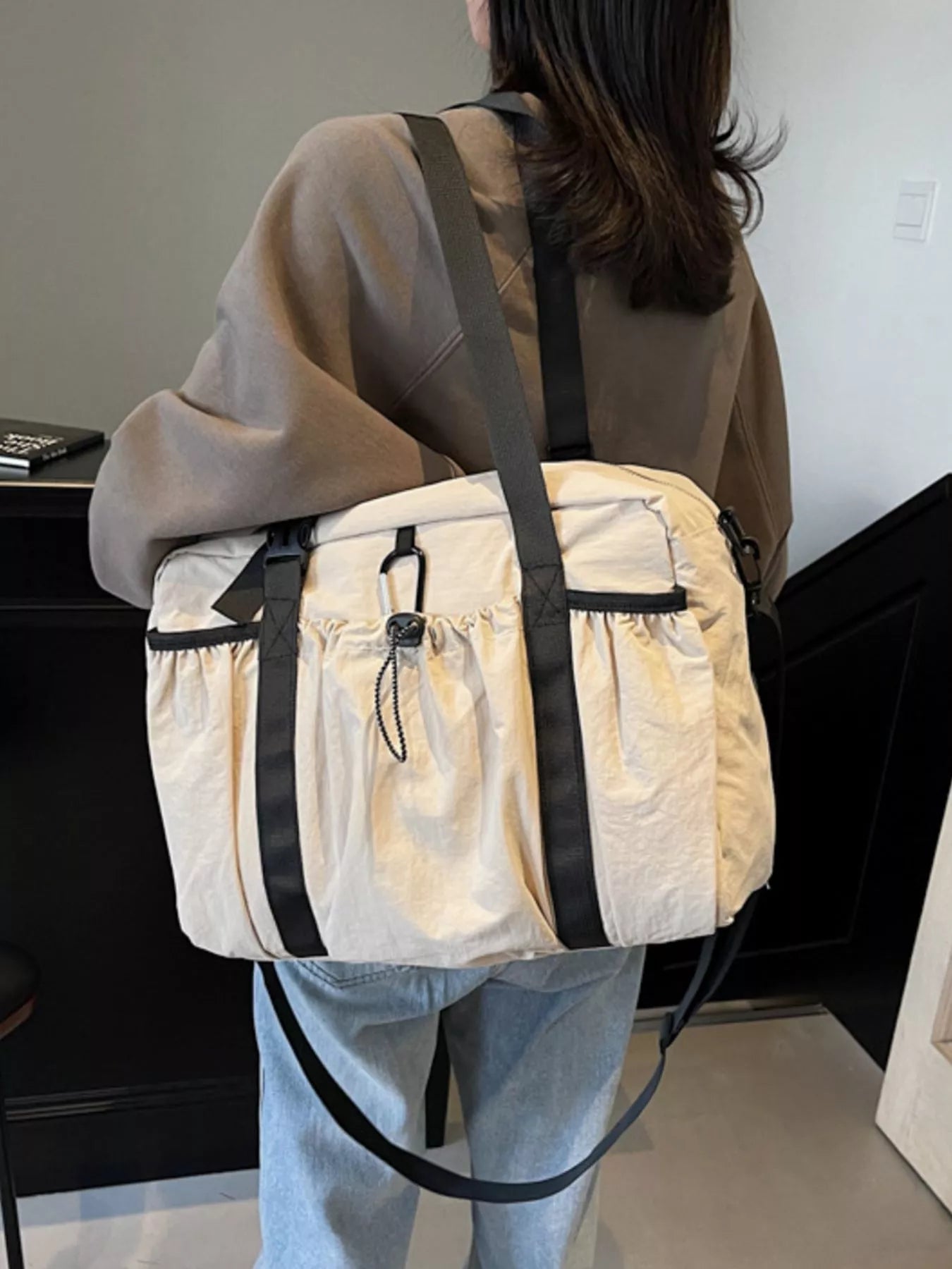 Canvas Travel Duffel Bag - PBNJ FASHIONS