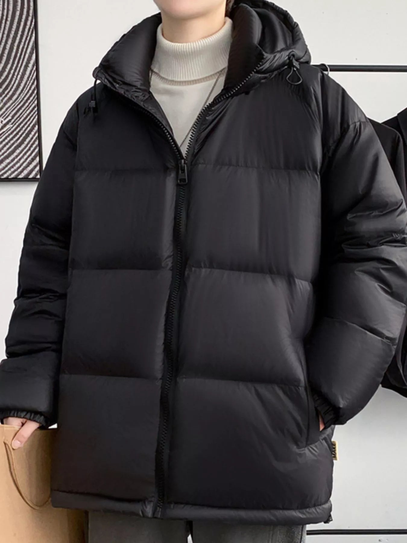 Men's Full Size Warm Padded Hooded Puffer Jacket Plus Size - PBNJ FASHIONS