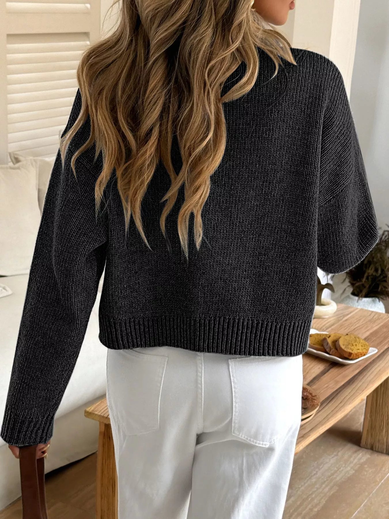 Button - Down Knit Cardigan - PBNJ FASHIONS