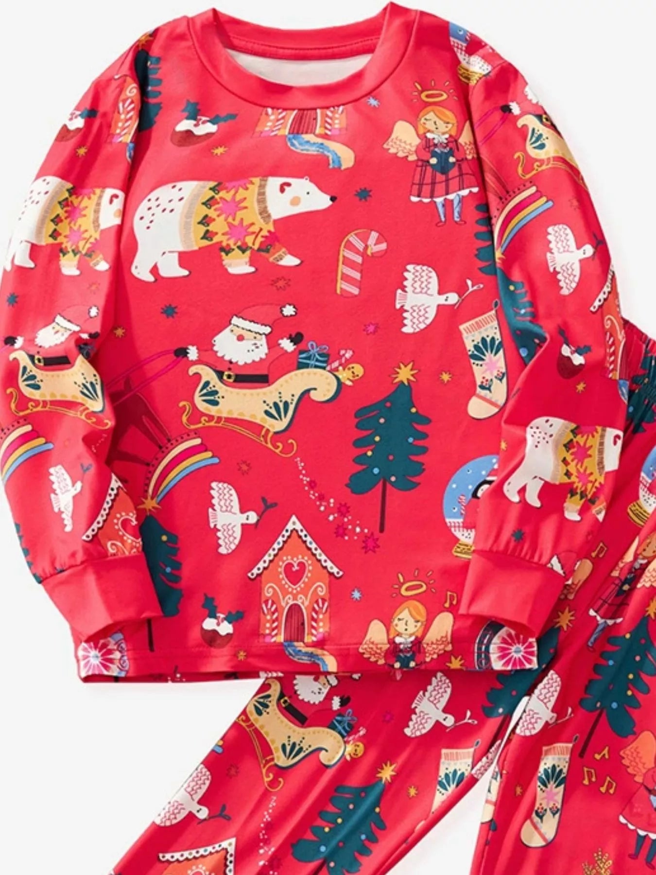 Children's Christmas Print Pajama Set - PBNJ FASHIONS