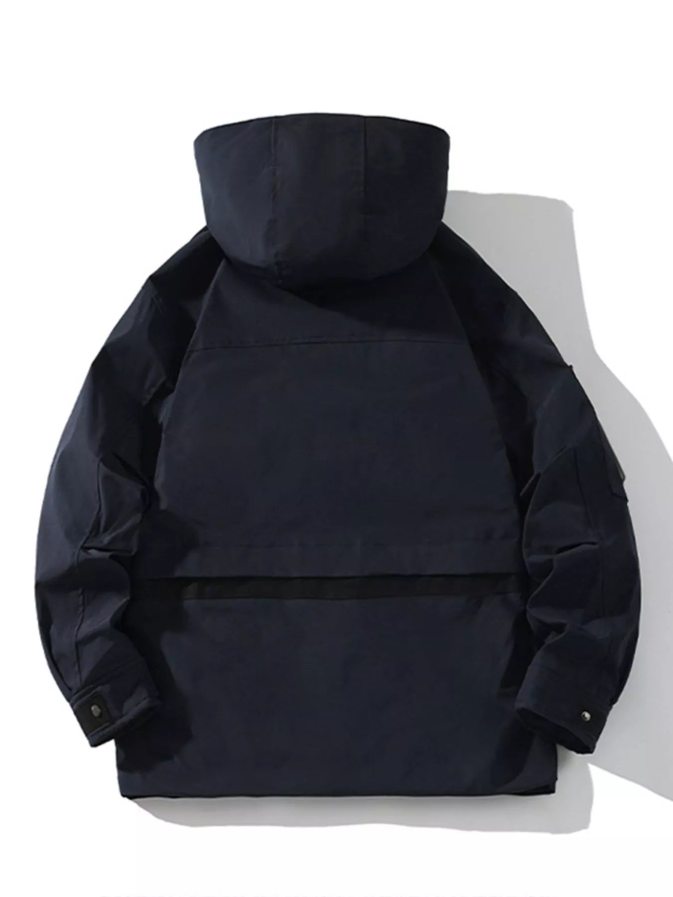 Men's Plus Size Zip Up Hooded Jacket - PBNJ FASHIONS