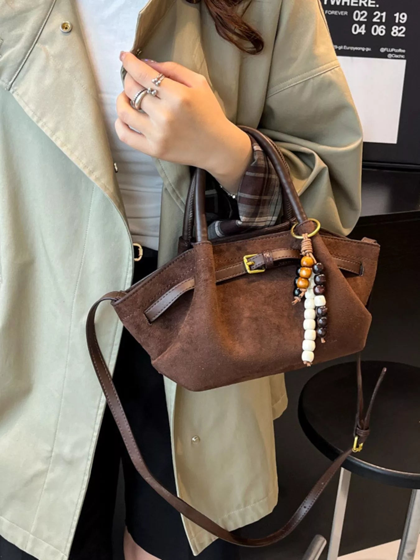 Buckle Decor Tote Bag - PBNJ FASHIONS